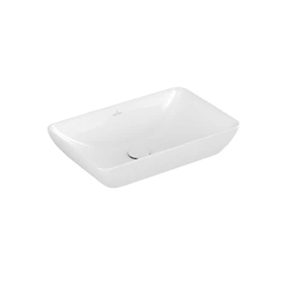 Villeroy and Boch Venticello 55 x 36 cm-es ráültethető mosdó csaplyuk nélkül CeramicPlus felülettel 411355R1