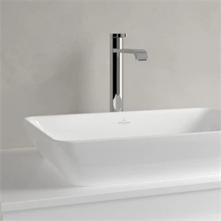 Villeroy and Boch Venticello 55 x 36 cm-es ráültethető mosdó csaplyuk nélkül CeramicPlus felülettel 411355R1