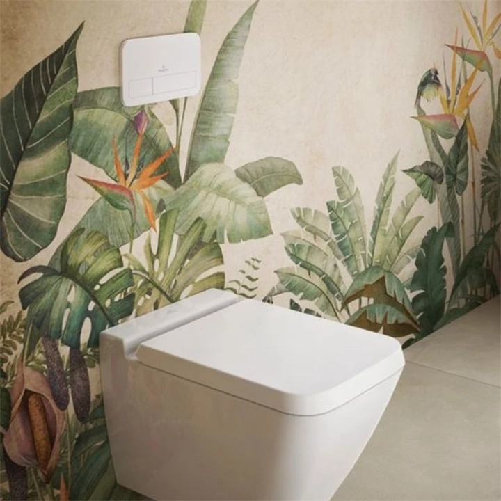 Villeroy and Boch ViConnect E200 nyomólap, fehér 92249068