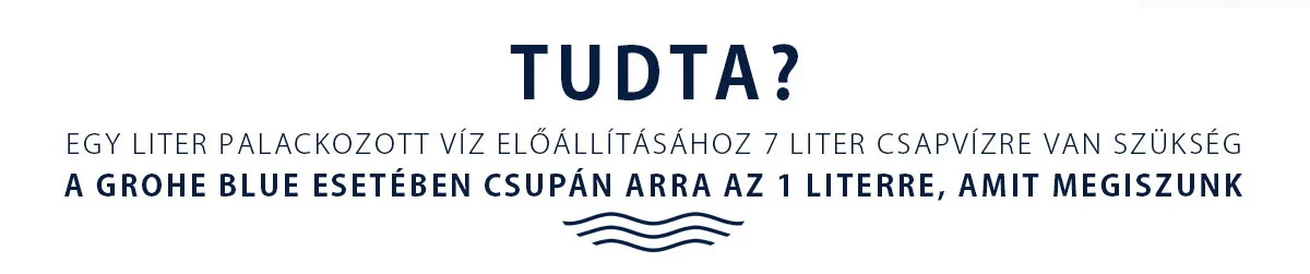 grohe blue home szurt viz a csaptelepbol 1200x251