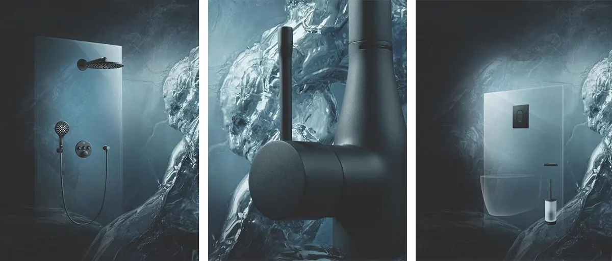 grohe phantom black